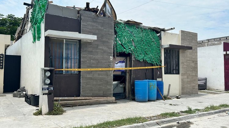 Detienen a tres hombres durante cateo a vivienda en Apodaca