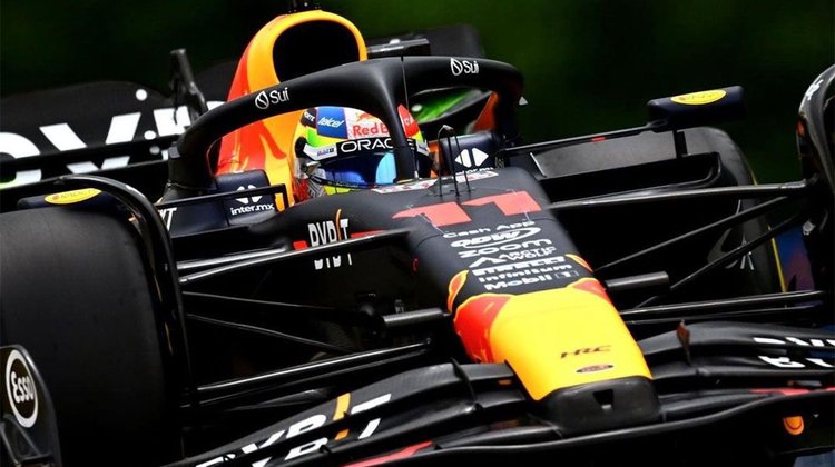 Podio para 'Checo' Pérez en el Gran Premio de Italia