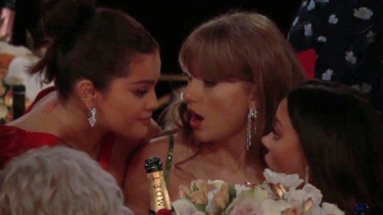 ¿Qué le dijo Selena Gómez a Taylor Swift en Globos de Oro?