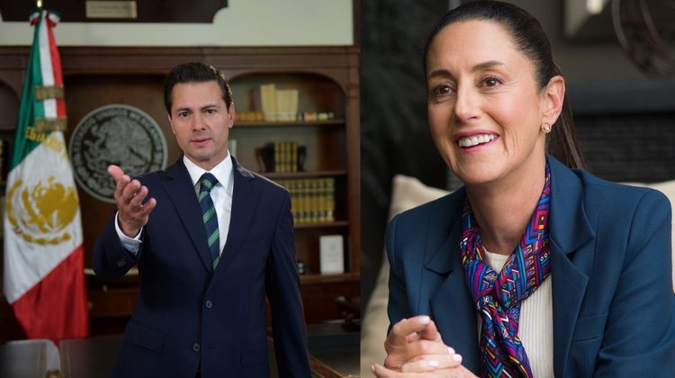 Claudia Sheinbaum agradece felicitación de Peña Nieto
