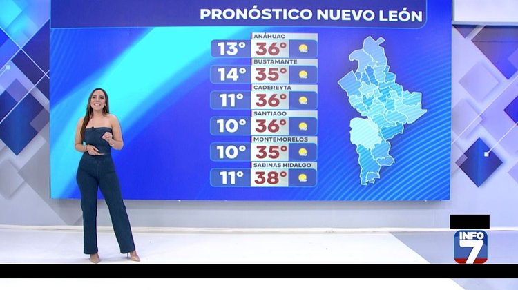 Jornada cálida en la zona metropolitana de Monterrey