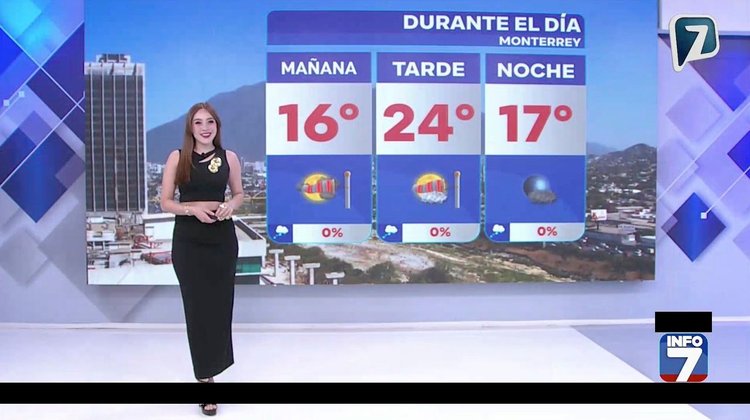 Clima en Monterrey jueves 12 de marzo - Máxima de 24 grados