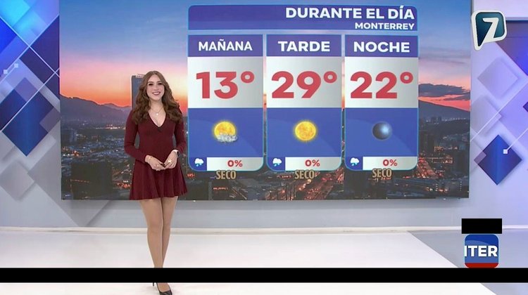 Clima en Monterrey viernes 13 de marzo - Seco con cielo soleado