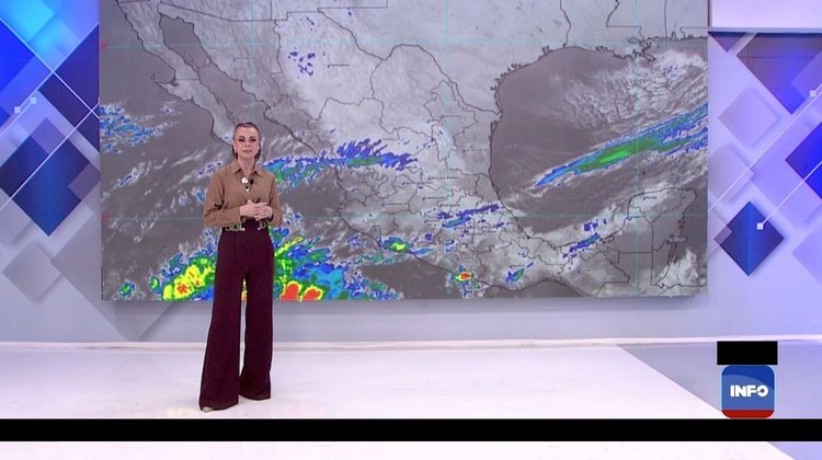 Ambiente templado con escasa nubosidad en Monterrey 