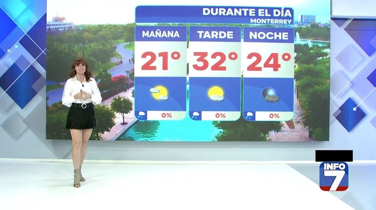 Tiempo estable y panorama de cielo despejado en Monterrey