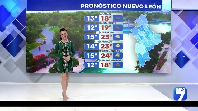 Desciende temperatura para el cierre de la jornada en Monterrey