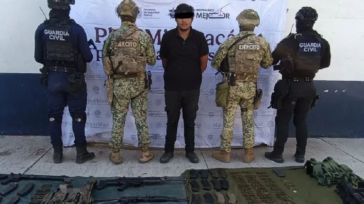 Detienen a 'El Cochiloco' supuesto integrante del CJNG