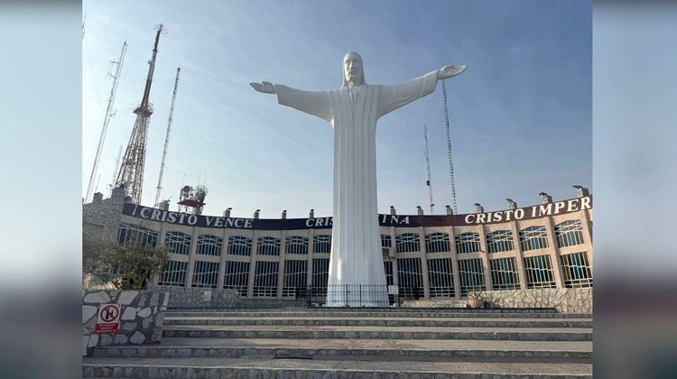 Entra restauración del Cristo de las Noas en su etapa final