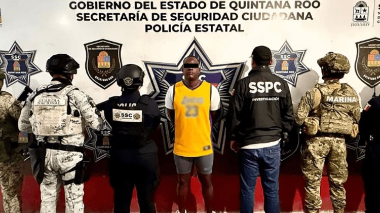 Detienen en Cancún a Yoexy Vila Hernández, buscado por EUA