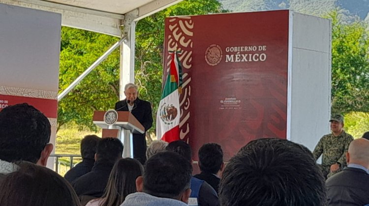 'Ya hay una solución': AMLO en inauguración del Cuchillo II