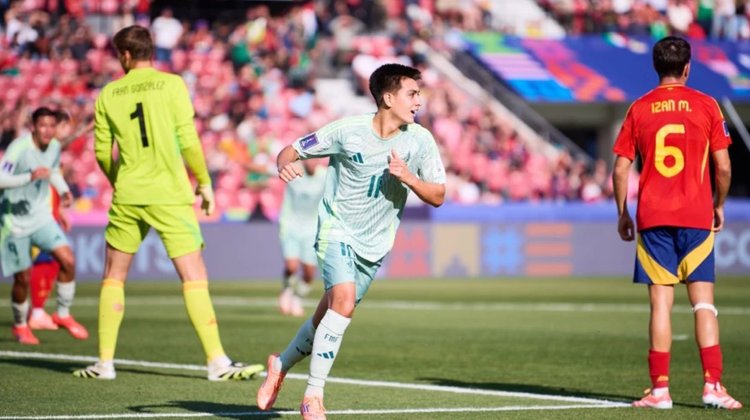 Gilberto Mora brilla y México Sub-20 rescata empate contra España