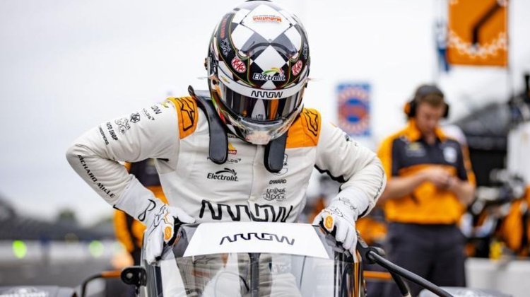 Cerca de los líderes: Pato O'Ward saldrá sexto en la Indy 500