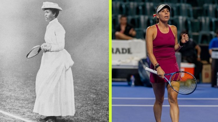 Conoce la evolución del uniforme de las tenistas