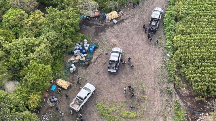 Aseguran más de tres toneladas de sustancias en Guanajuato