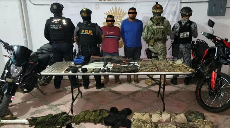 Caen dos presuntos integrantes de Los Ardillos en Guerrero