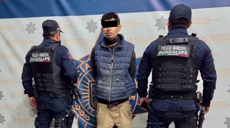 Cae presunto responsable de robos a casa habitación en Guadalupe
