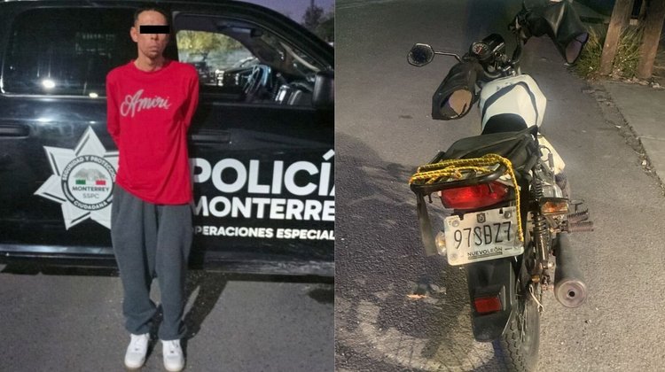 Es detenido por traer 20 dosis de cocaína en piedra en Monterrey