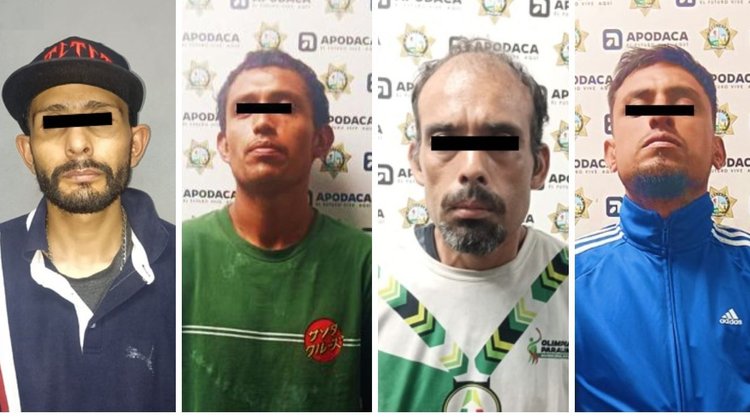 Detienen a cuatro hombres con órdenes de aprehensión vigentes
