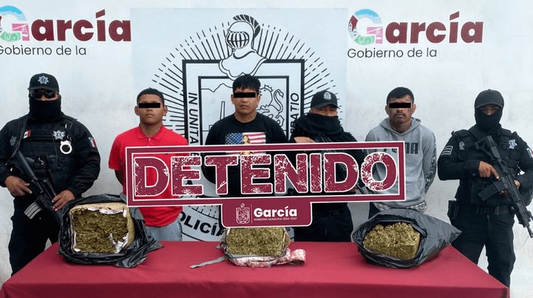 Detienen a 8 personas en García tras diversos operativos