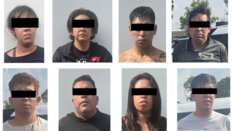 Detienen a ocho personas por presunto despojo en CDMX