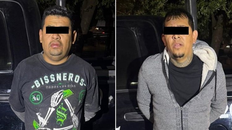 Capturan a dos presuntos delincuentes en Monterrey