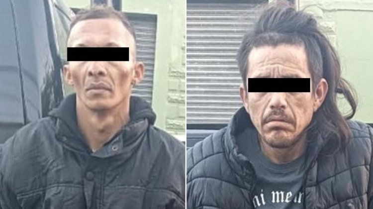 Detienen a dos hombres tras riña por motocicleta robada 