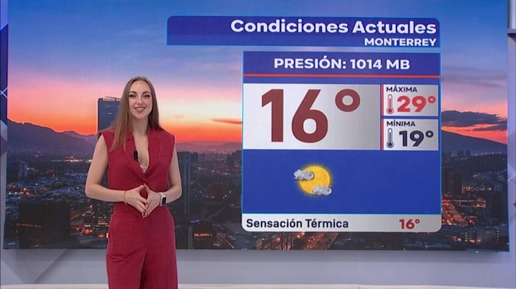 Condiciones cálidas seguirán dominando en Monterrey