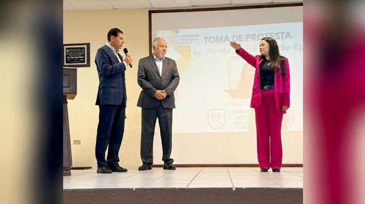 Toma protesta nueva directora de Escuela de Sistemas de la UAdeC