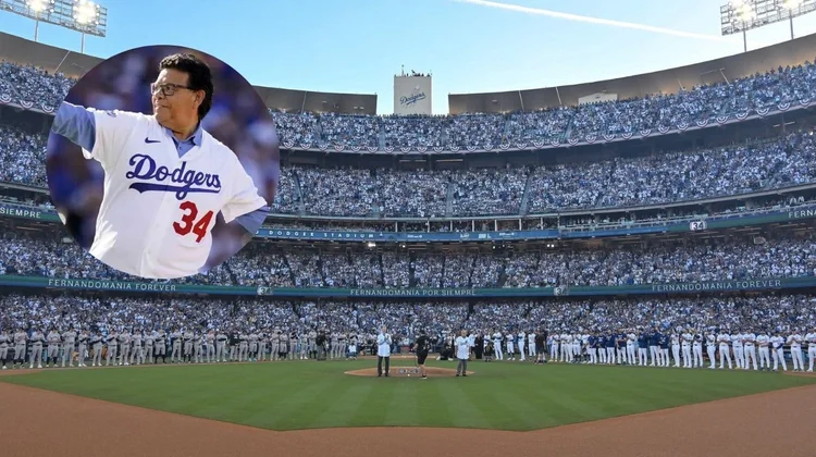 Dodgers honran a Valenzuela previo al juego contra Yankees