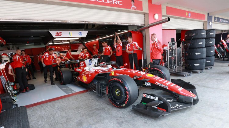 Charles Leclerc lidera los Libres 1 del Gran Premio de México
