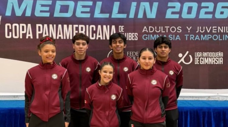 México 'salta al podio' Panamericano de Trampolín en Medellín