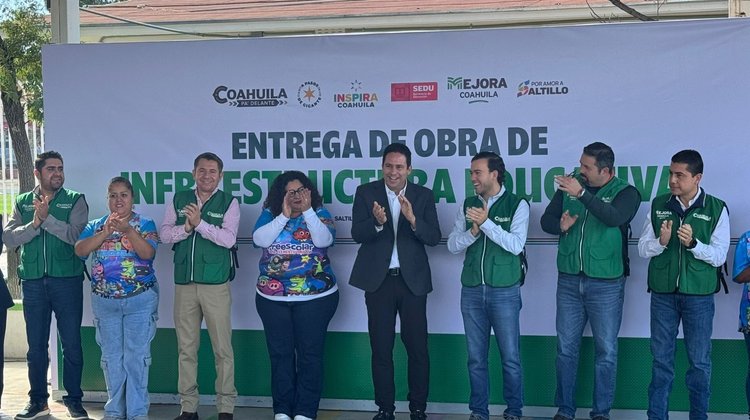 Entregan aula didáctica y rehabilitación en jardín de niños 