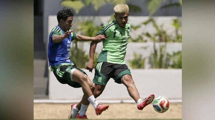 Destacan jugadores del Tri competencia interna por titularidad