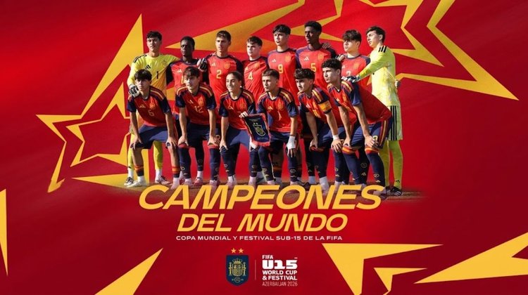 España conquista el primer Mundial Sub-15 de la historia