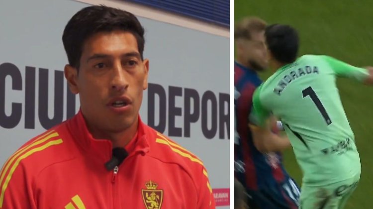 Esteban Andrada se disculpa por agredir a jugador