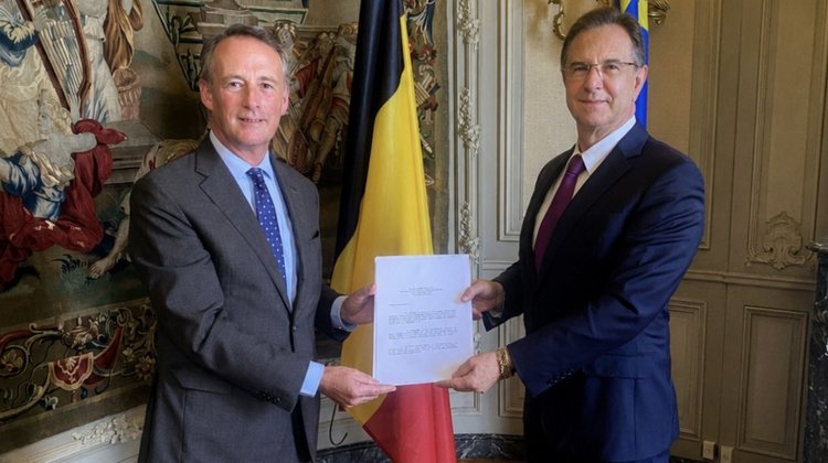 Esteban Moctezuma inicia funciones diplomáticas ante Bélgica y UE