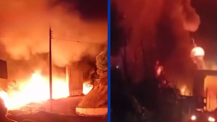 Explosión de pipa en autopista México–Tuxpan deja un muerto