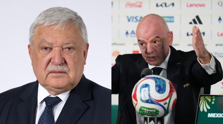 Rompe vicepresidente de FIFA su alianza con Gianni Infantino
