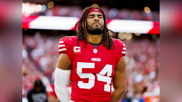 Fred Warner, capitán de los 49ers, es baja para el resto del año