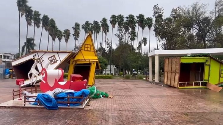 Provoca frente frío daños menores a infraestructura en Victoria