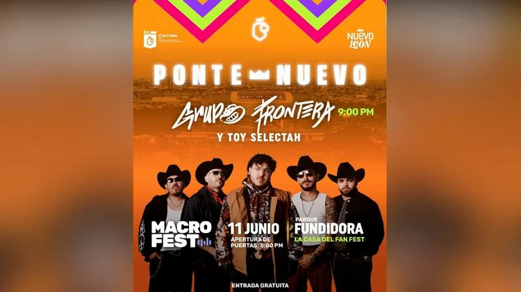 Iniciará con show de Grupo Frontera cuenta regresiva al Mundial 