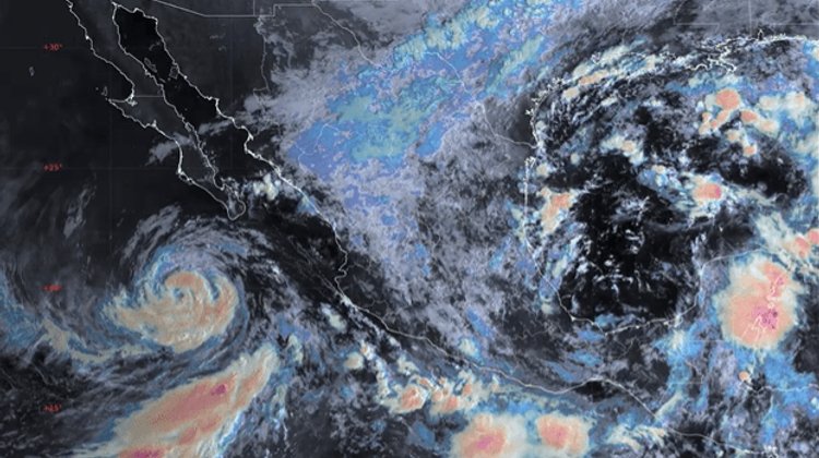 Rachel es categoría 1; mantiene lluvias en Baja California Sur