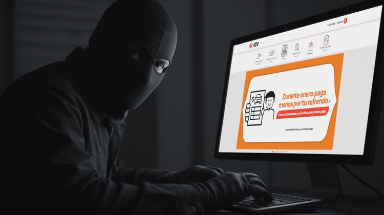 Alertan sobre páginas falsas que ofrecen descuentos en refrendo