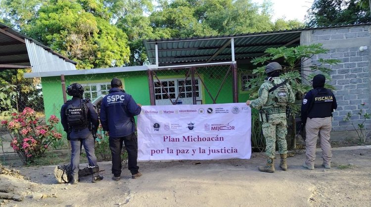 Catean 24 inmuebles ligados a ‘el Botox’ en Michoacán