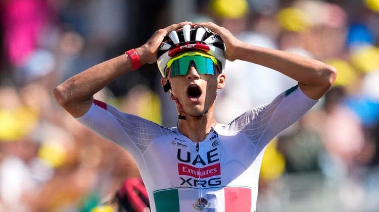 Isaac Del Toro, segundo mexicano en ganar etapa en Tour de France