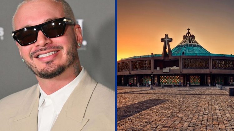 Sorprende J Balvin con visita a la Basílica al 12 de diciembre