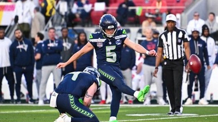 Jason Myers establece récord en la historia del Super Bowl