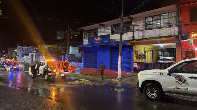 Dejan lluvias en Veracruz tres fallecidos y daños en municipios