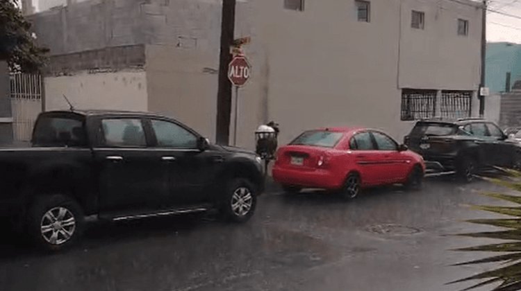 Comienzan lluvias en Nuevo León tras llegada del frente frío 49