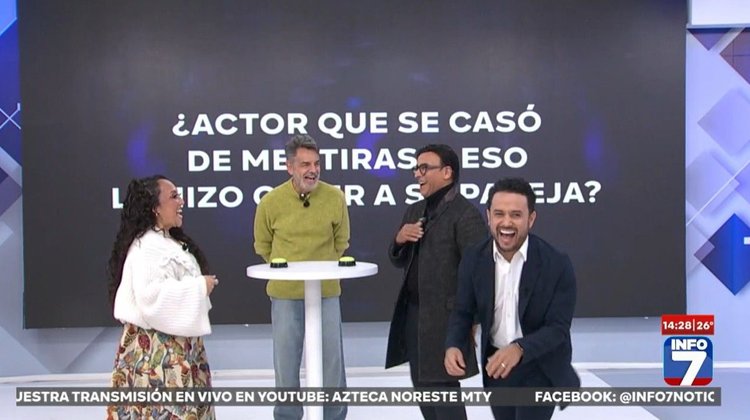 Protagonistas de LOL visitan el estudio de Info 7 